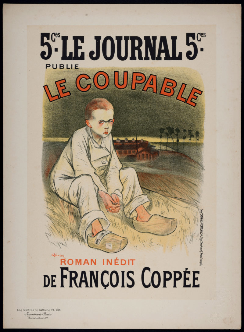 Théophile Alexandre Steinlen - Les Maîtres de l'Affiche : Le Coupable, 1898 - Image 3