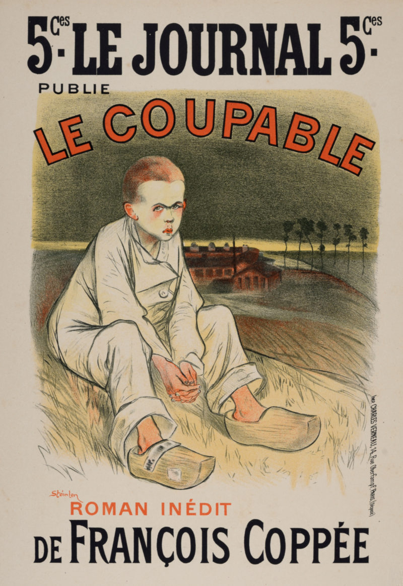 Théophile Alexandre Steinlen - Les Maîtres de l'Affiche : Le Coupable, 1898
