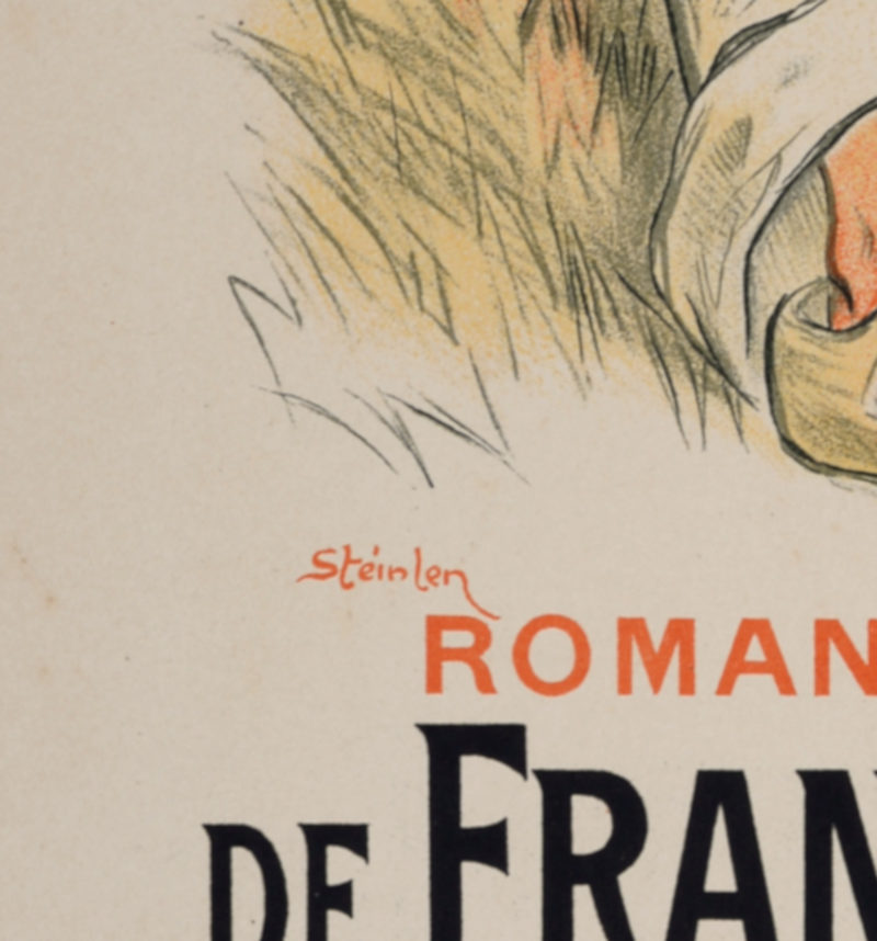 Théophile Alexandre Steinlen - Les Maîtres de l'Affiche : Le Coupable, 1898 - Image 4