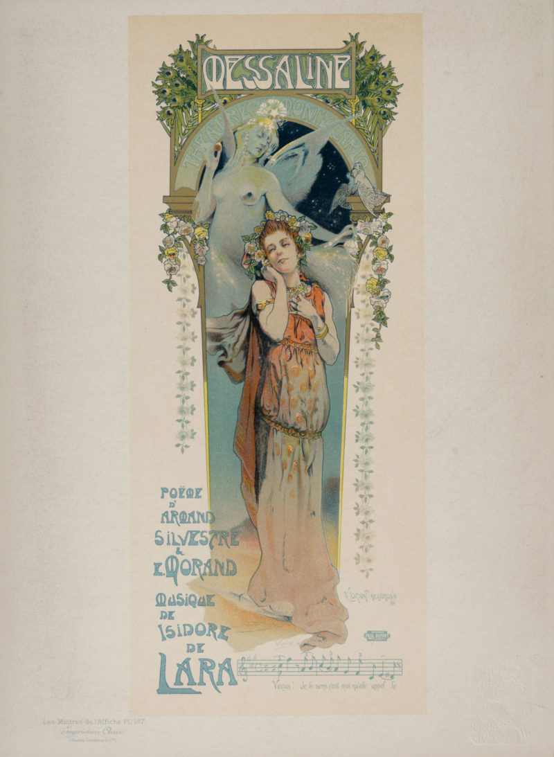Vincent Lorant-Heilbronn - Les Maîtres de l'Affiche : Messaline, 1899 - Image 2