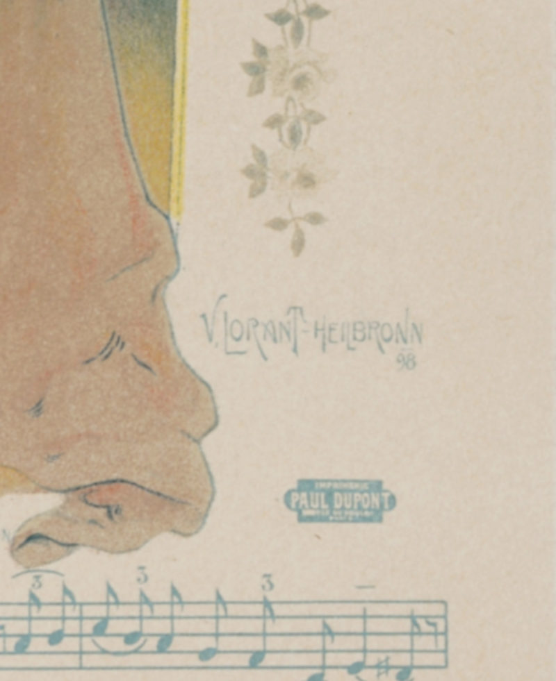 Vincent Lorant-Heilbronn - Les Maîtres de l'Affiche : Messaline, 1899 - Image 4