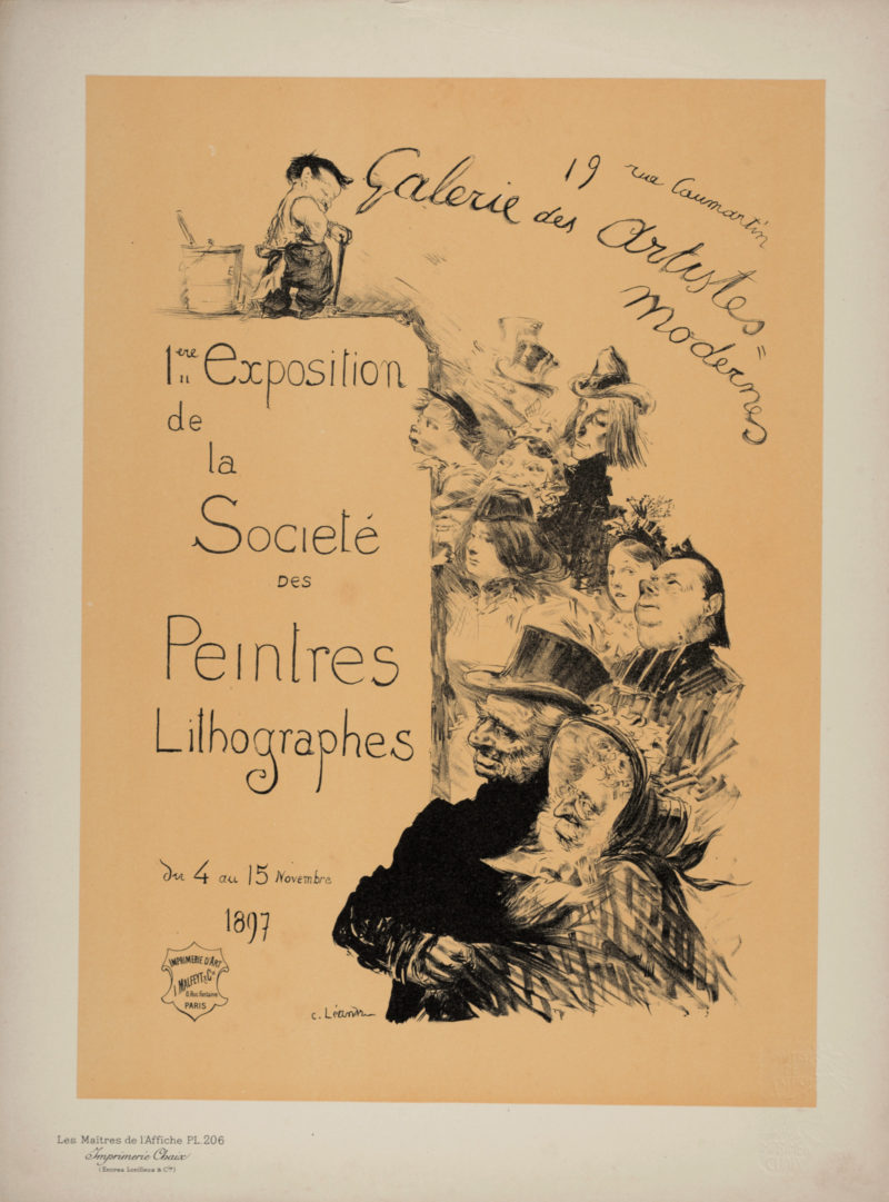 Charles Léandre - Les Maîtres de l'Affiche : 1ère Exposition de la Société des Peintres Lithographes, 1900 - Image 2