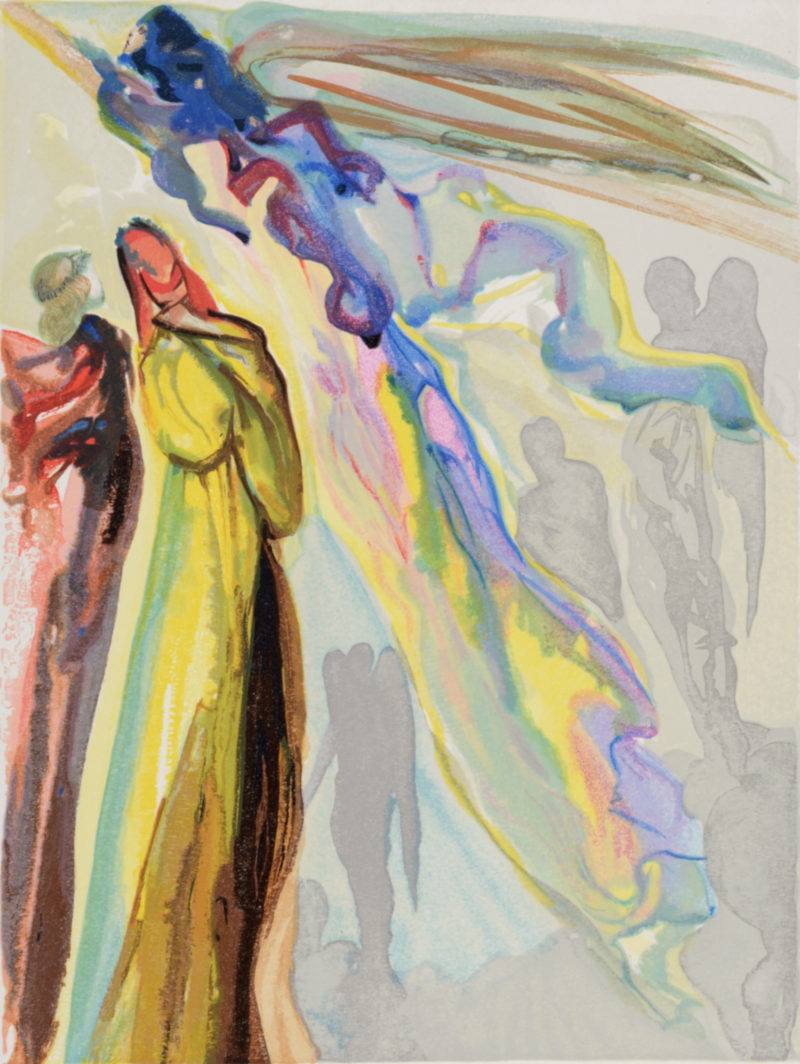 Salvador Dali - Apparition de l'ancêtre, 1963