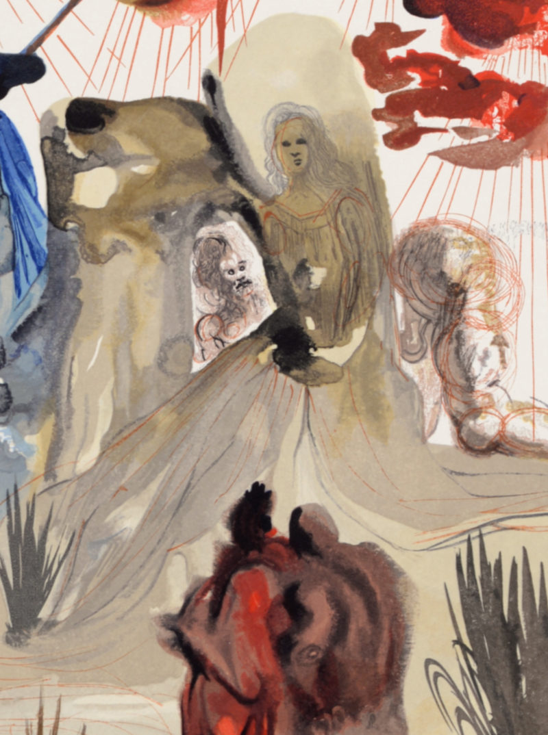 Salvador Dali - La Divine forêt, 1963 - Image 4