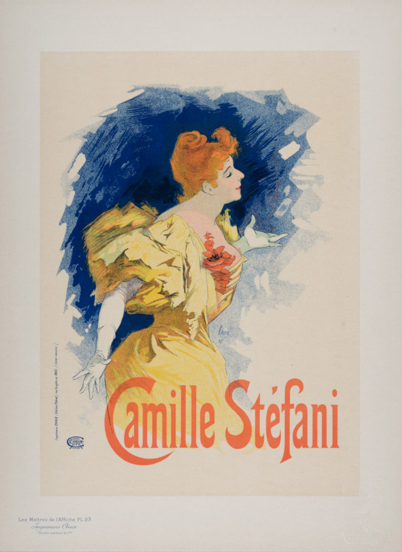Jules Chéret - Les Maîtres de l'Affiche : Camille Stéfani, 1897 - Image 3