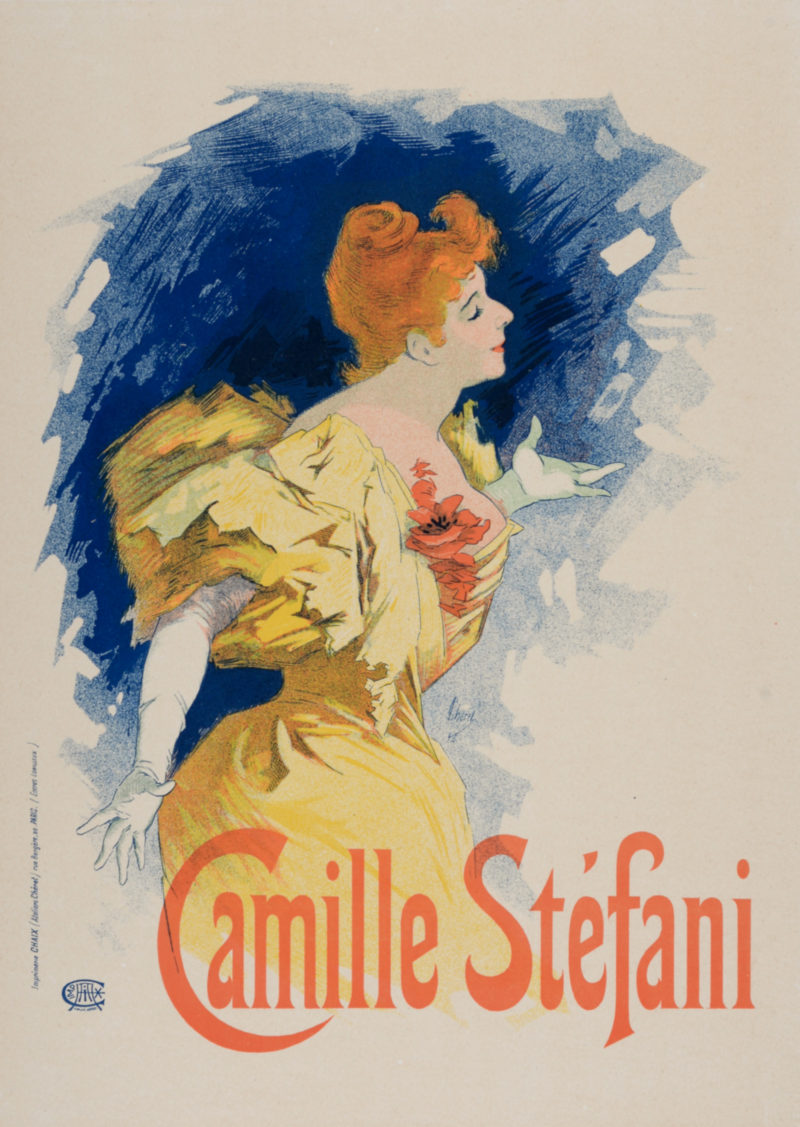 Jules Chéret - Les Maîtres de l'Affiche : Camille Stéfani, 1897