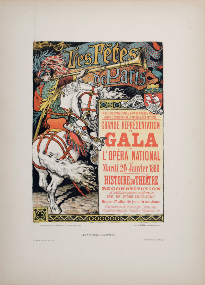 Eugène Grasset - Les Fêtes de Paris, 1896 - Image 2