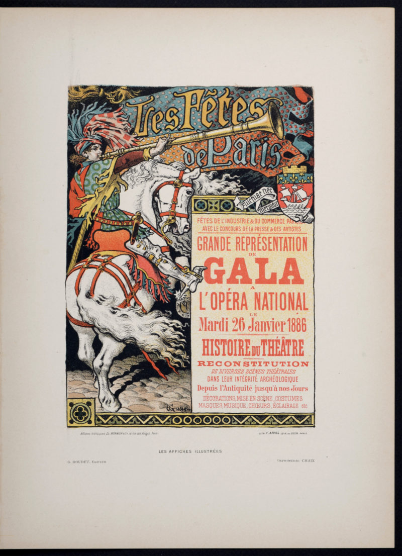 Eugène Grasset - Les Fêtes de Paris, 1896 - Image 3