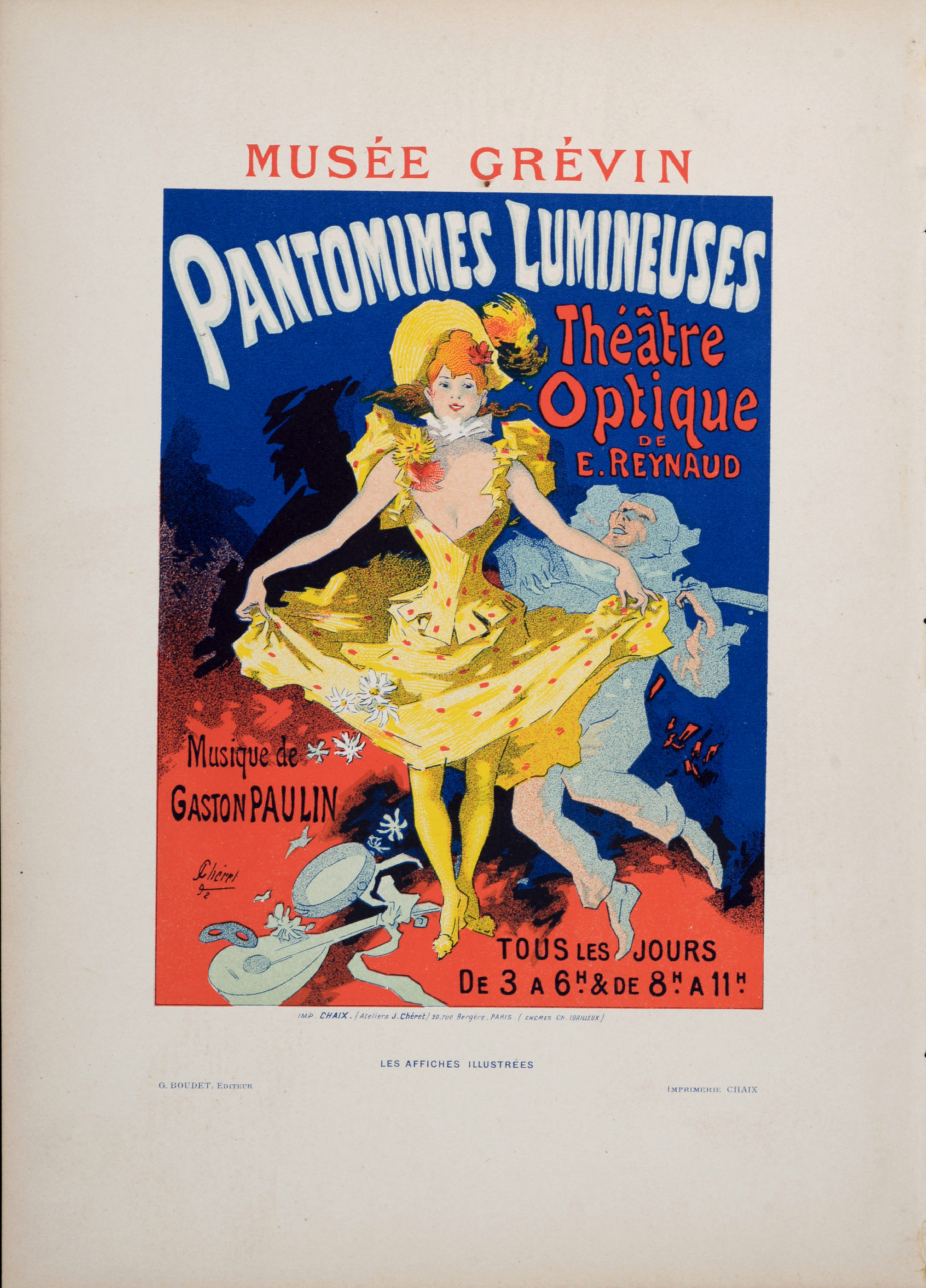 Jules Chéret - Musée Grévin : Pantomines Lumineuses, 1896 – Image 2