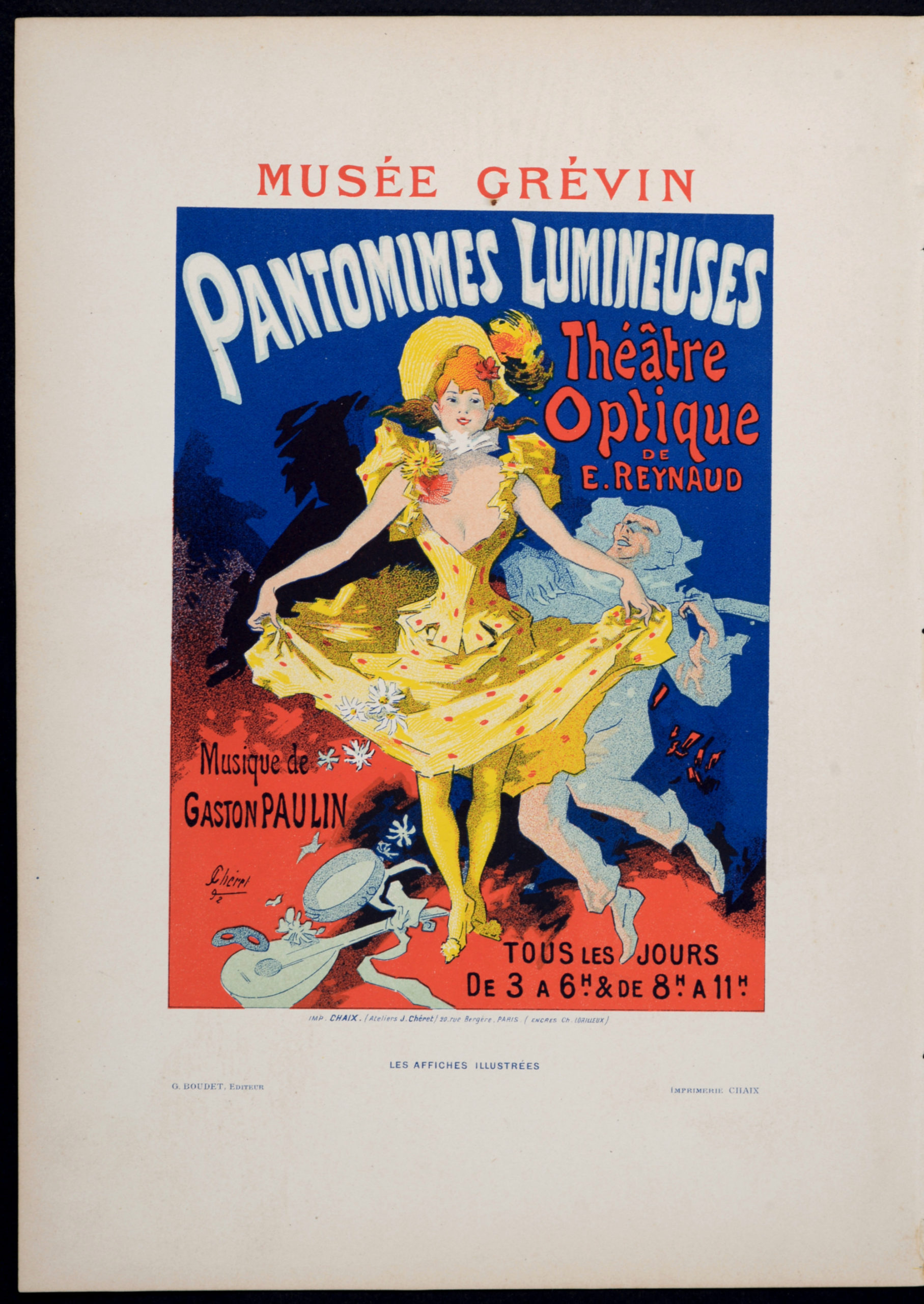 Jules Chéret - Musée Grévin : Pantomines Lumineuses, 1896 – Image 3
