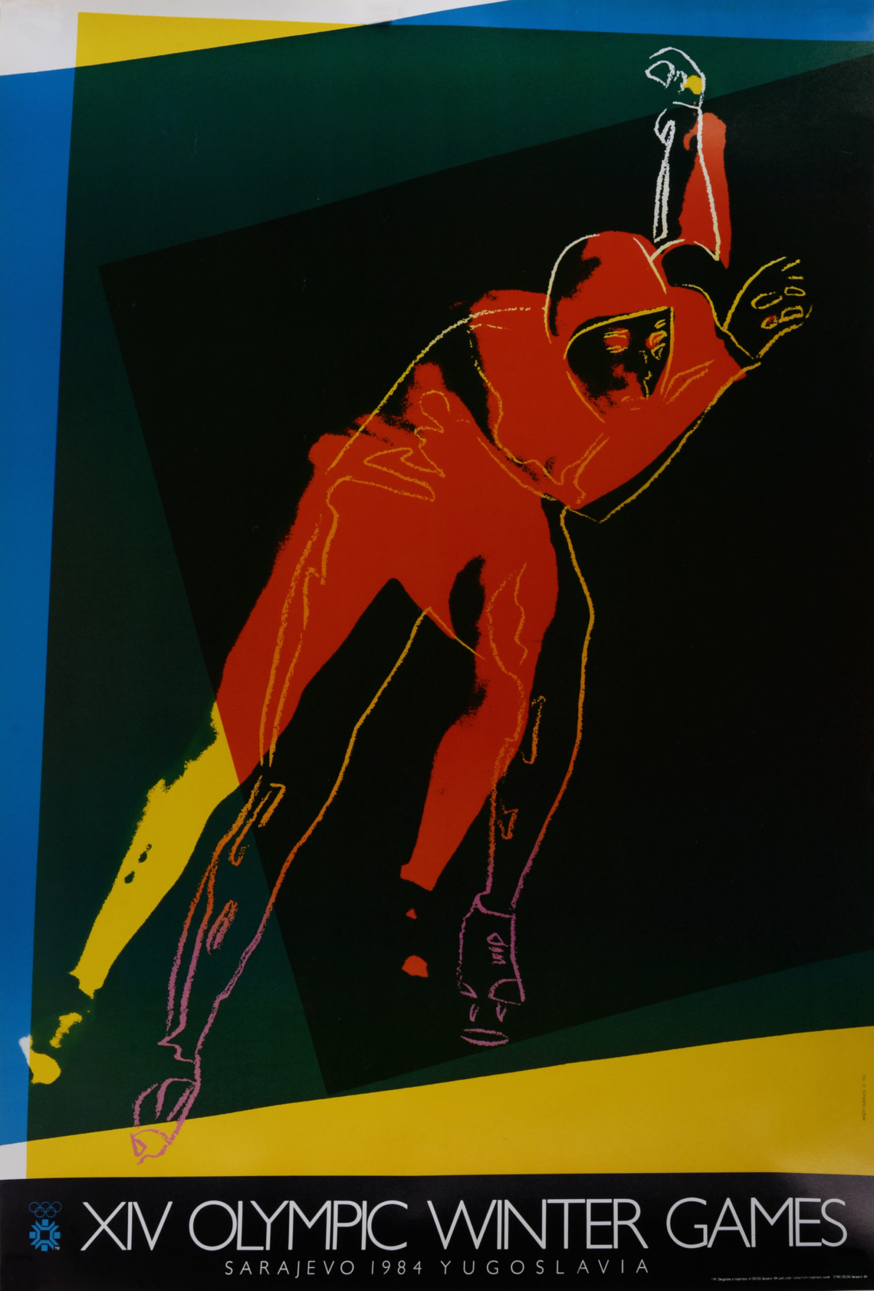 Andy Warhol - Olympic Winter Games, Sarajevo 1984 - Image 2