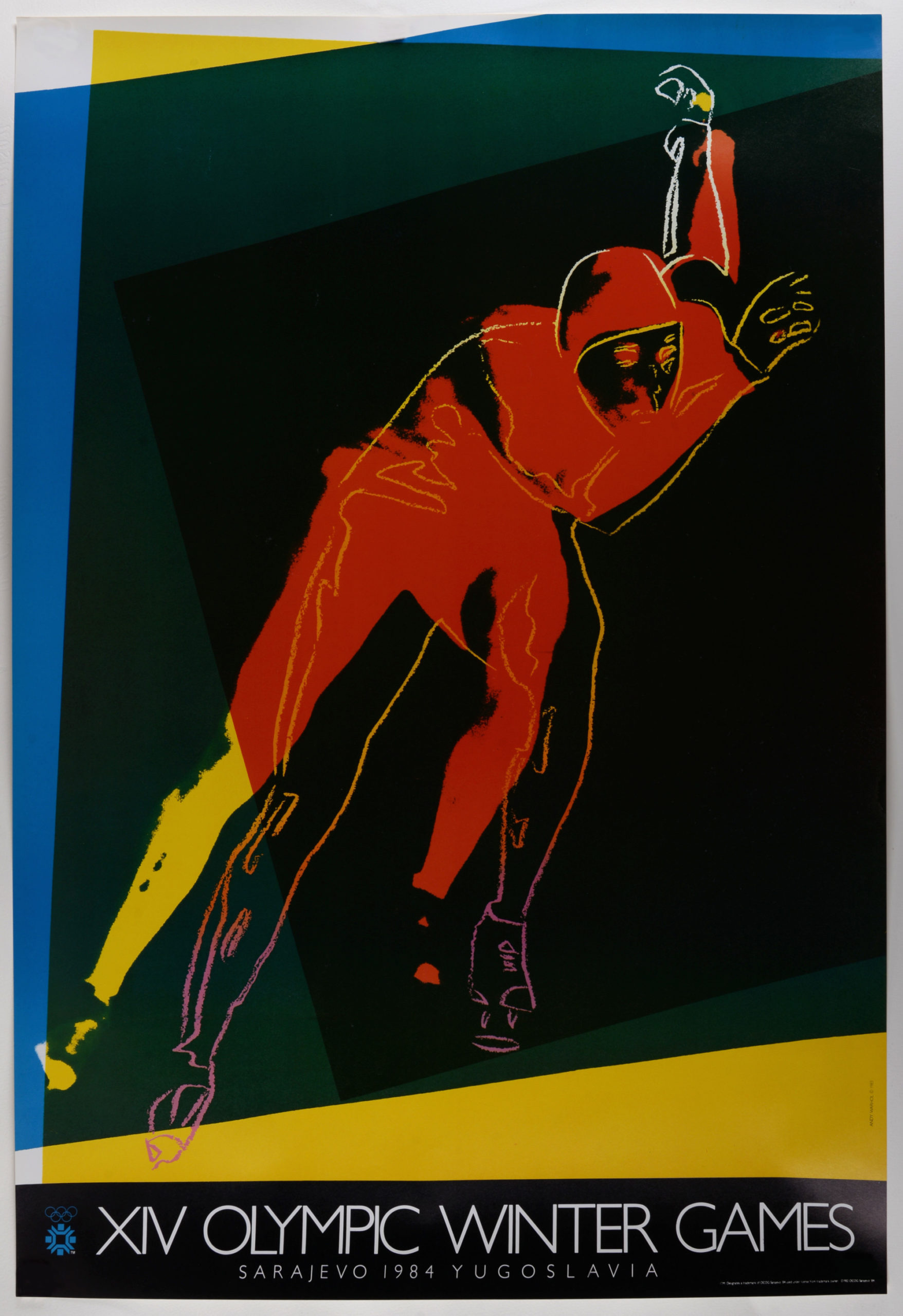 Andy Warhol - Olympic Winter Games, Sarajevo 1984 - Image 3