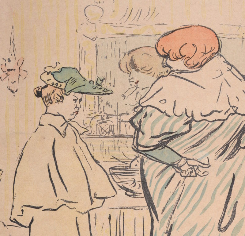 Henri De Toulouse Lautrec - Le Rire : Alors vous êtes sage ?, 1897