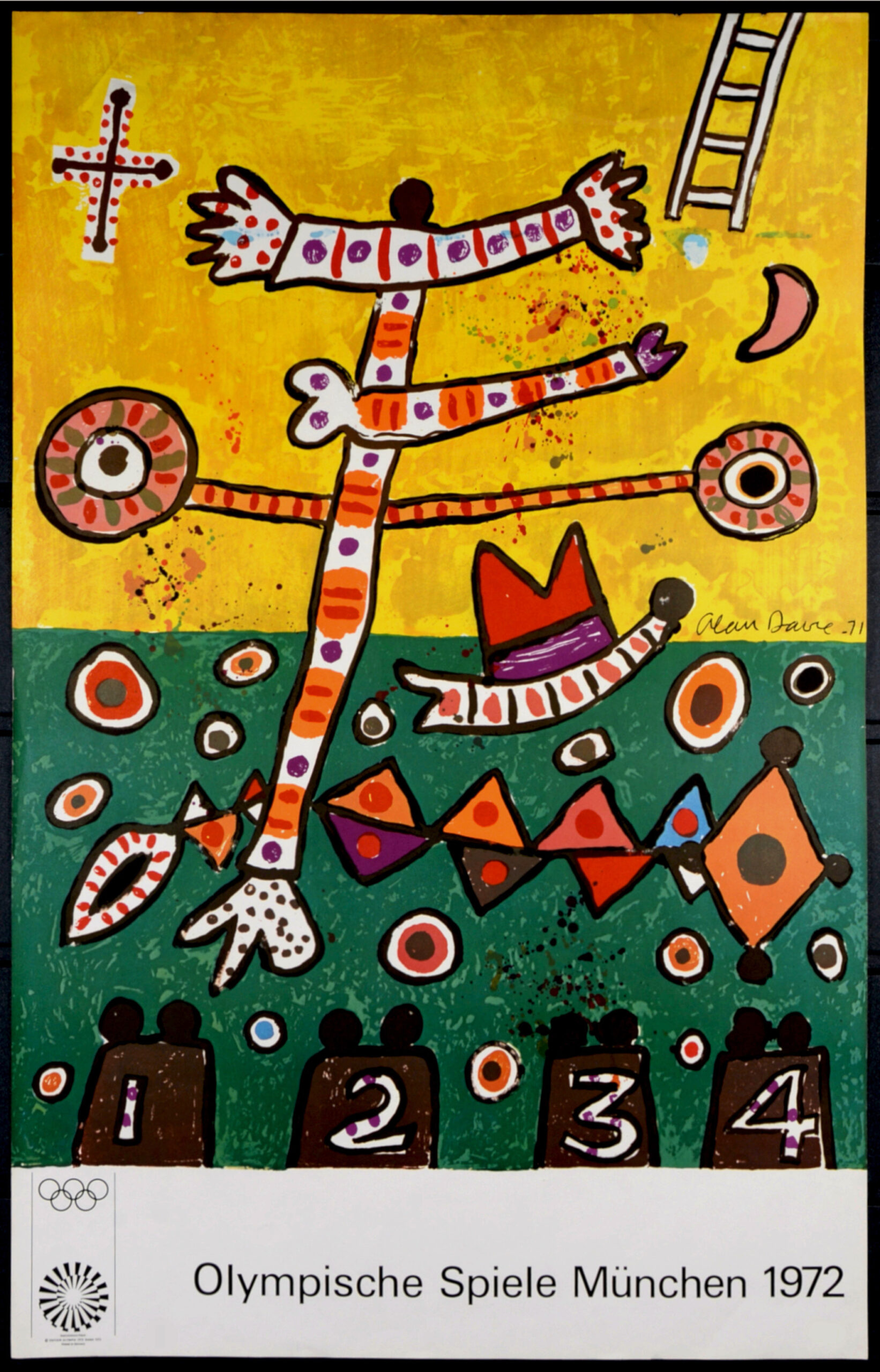 Alan Davie - Olympische Spiele München, 1972 – Image 2