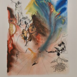 Salvador Dali - Four Dreams of Paradise suite, 1973 - Hand-signed
