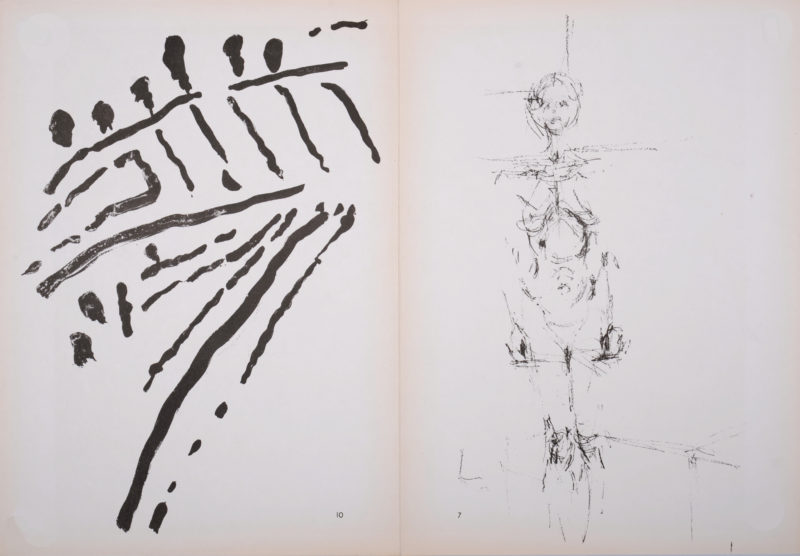 Georges Braque - Oiseaux sur fond noir, 1958 – Image 5