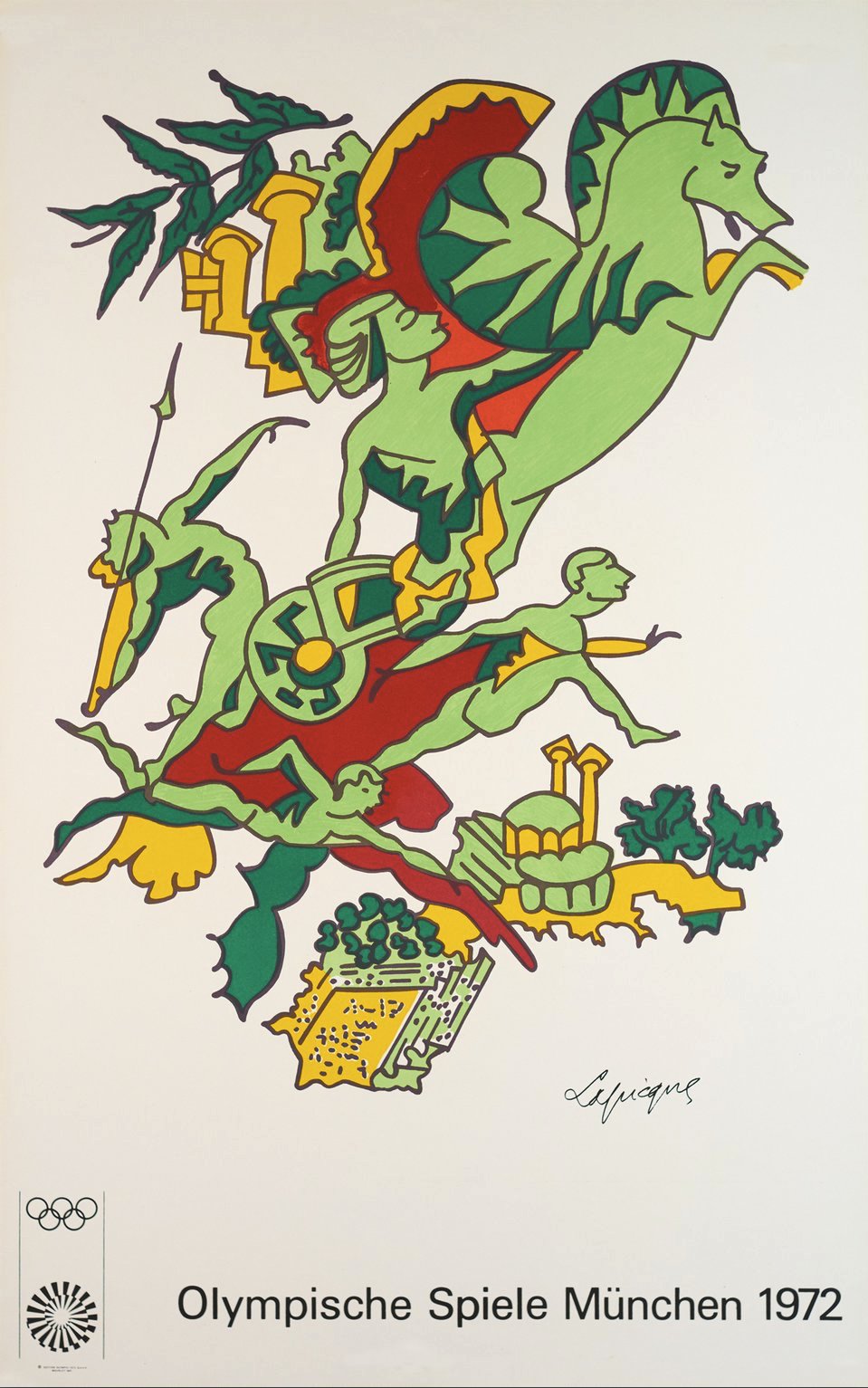 Olympische Spiele München 1972
Charles LAPICQUE