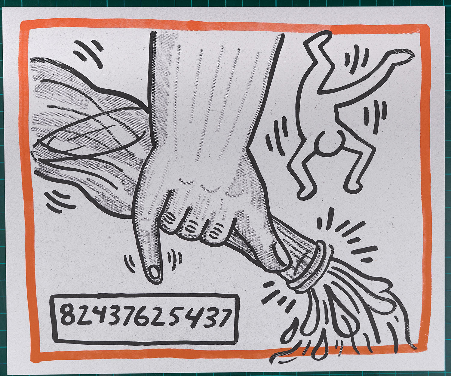 Keith Haring - Against all Odds, 1990 - Image 2