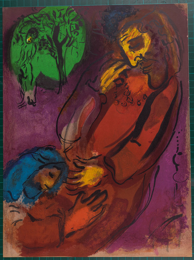 Marc Chagall - La Bible : David et Absalom, 1956 - Image 2