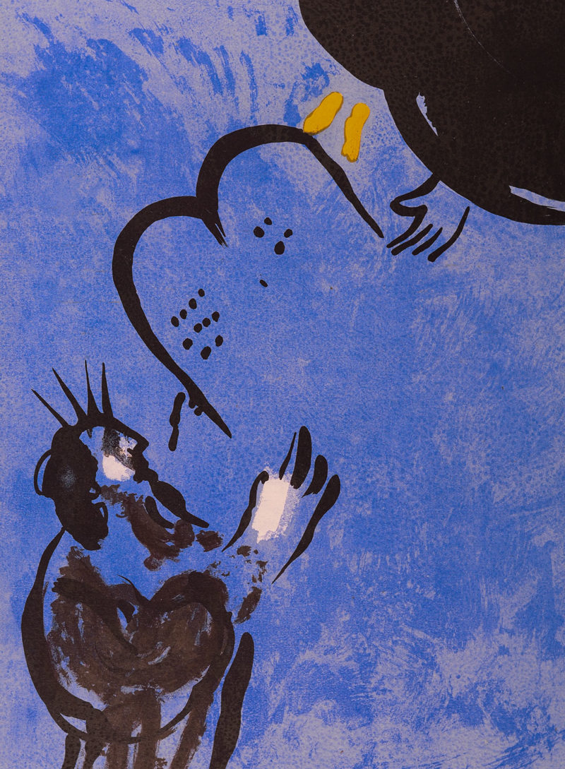 Marc Chagall - La Bible : Moïse, 1956