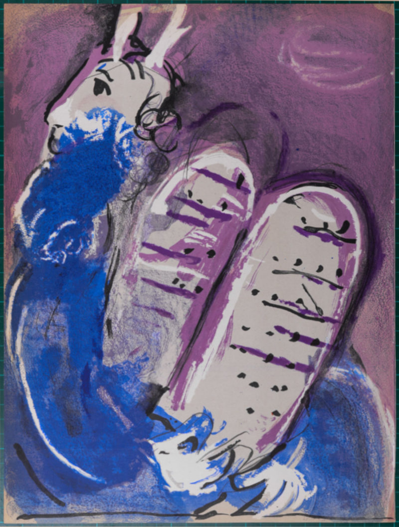Marc Chagall - La Bible : Moïse, 1956 – Image 2