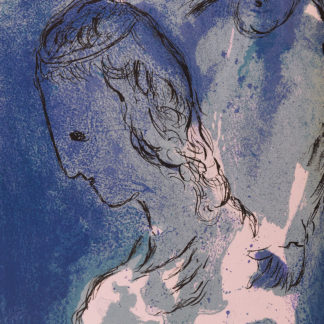 Marc Chagall - La Bible : Abraham et Sarah, 1956