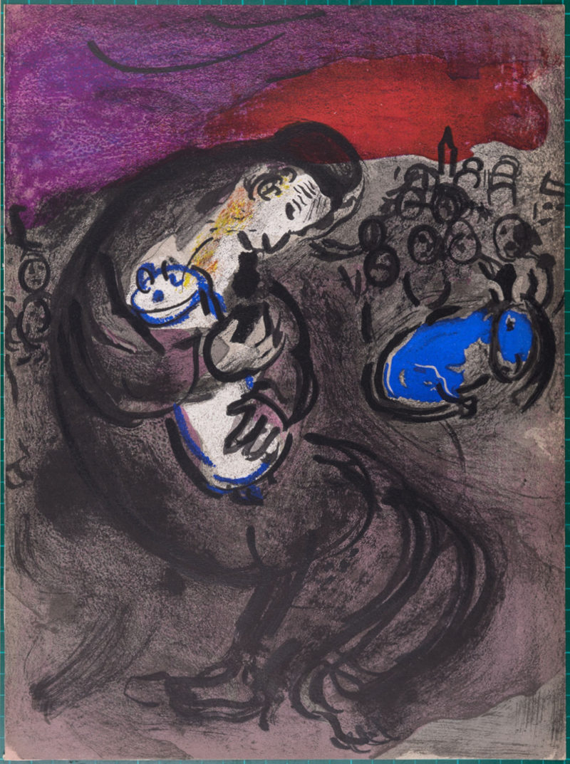 Marc Chagall - La Bible : Pleurs de Jérémie, 1956 - Image 2