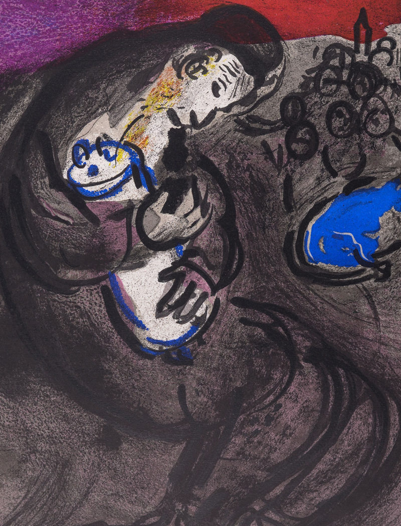 Marc Chagall - La Bible : Pleurs de Jérémie, 1956