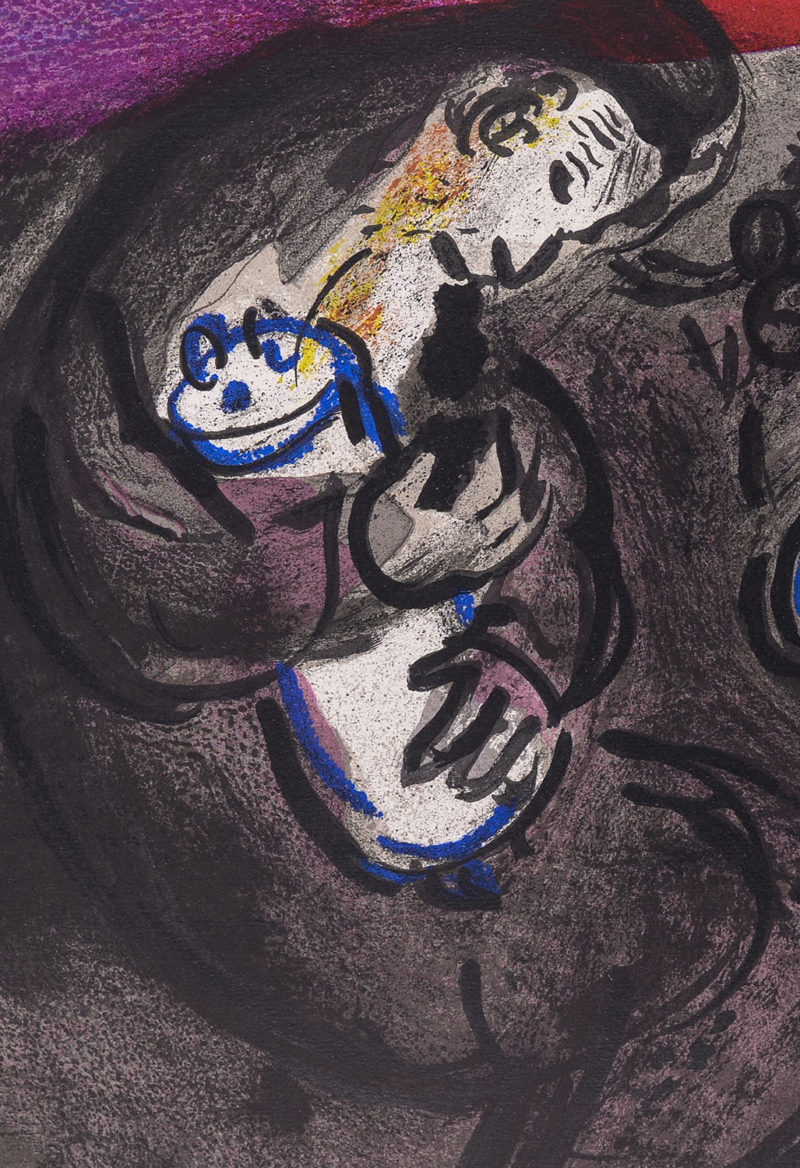 Marc Chagall - La Bible : Pleurs de Jérémie, 1956 - Image 4
