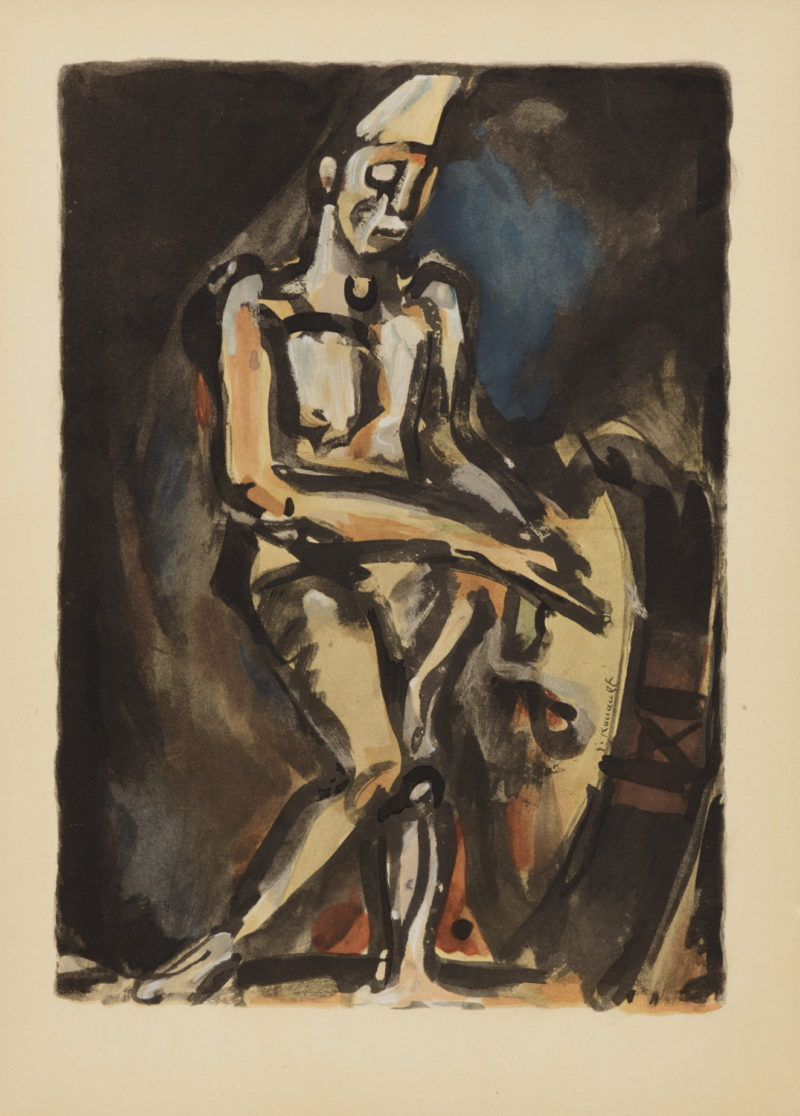 Georges Rouault (d'après) - Le Clown Musicien (1938), 1959 – Image 2