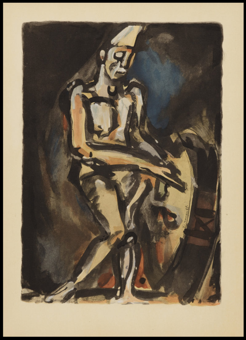 Georges Rouault (d'après) - Le Clown Musicien (1938), 1959 – Image 3