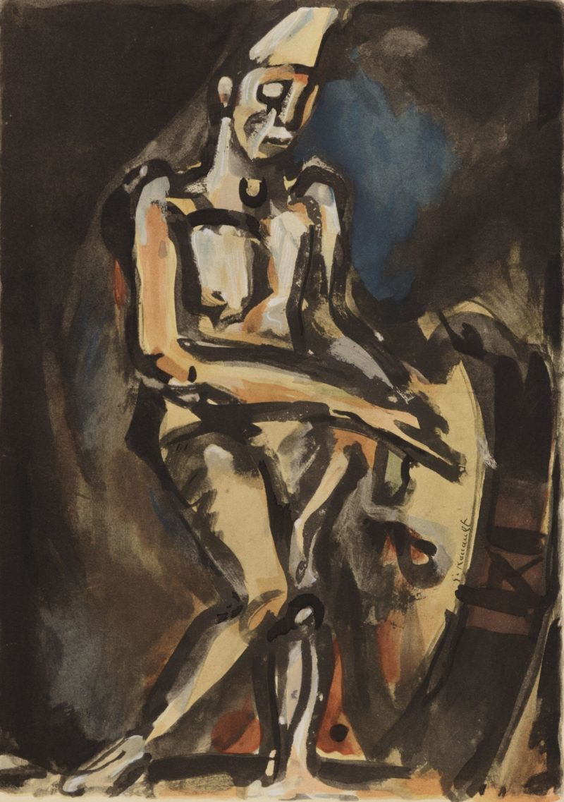 Georges Rouault (d'après) - Le Clown Musicien (1938), 1959