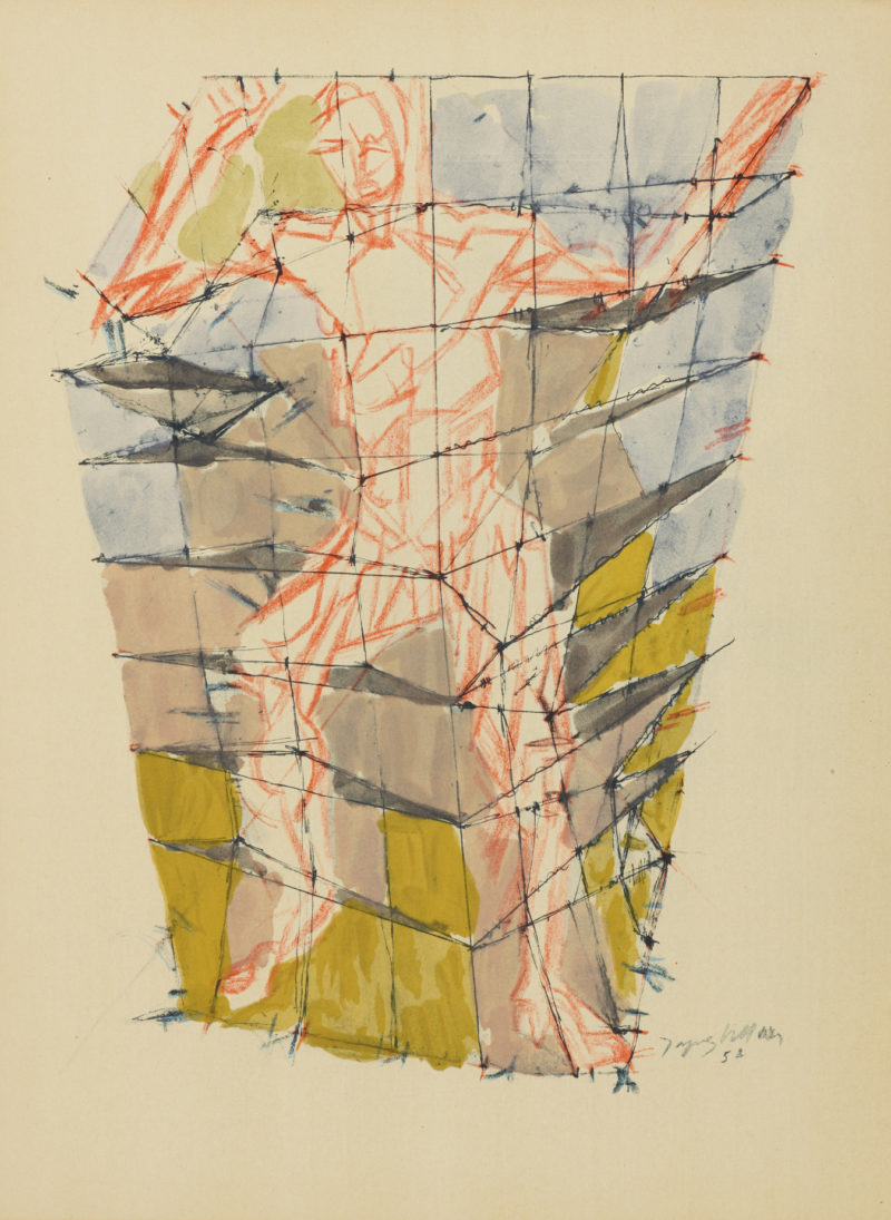 Jacques Villon - En colère, 1959 - Image 2