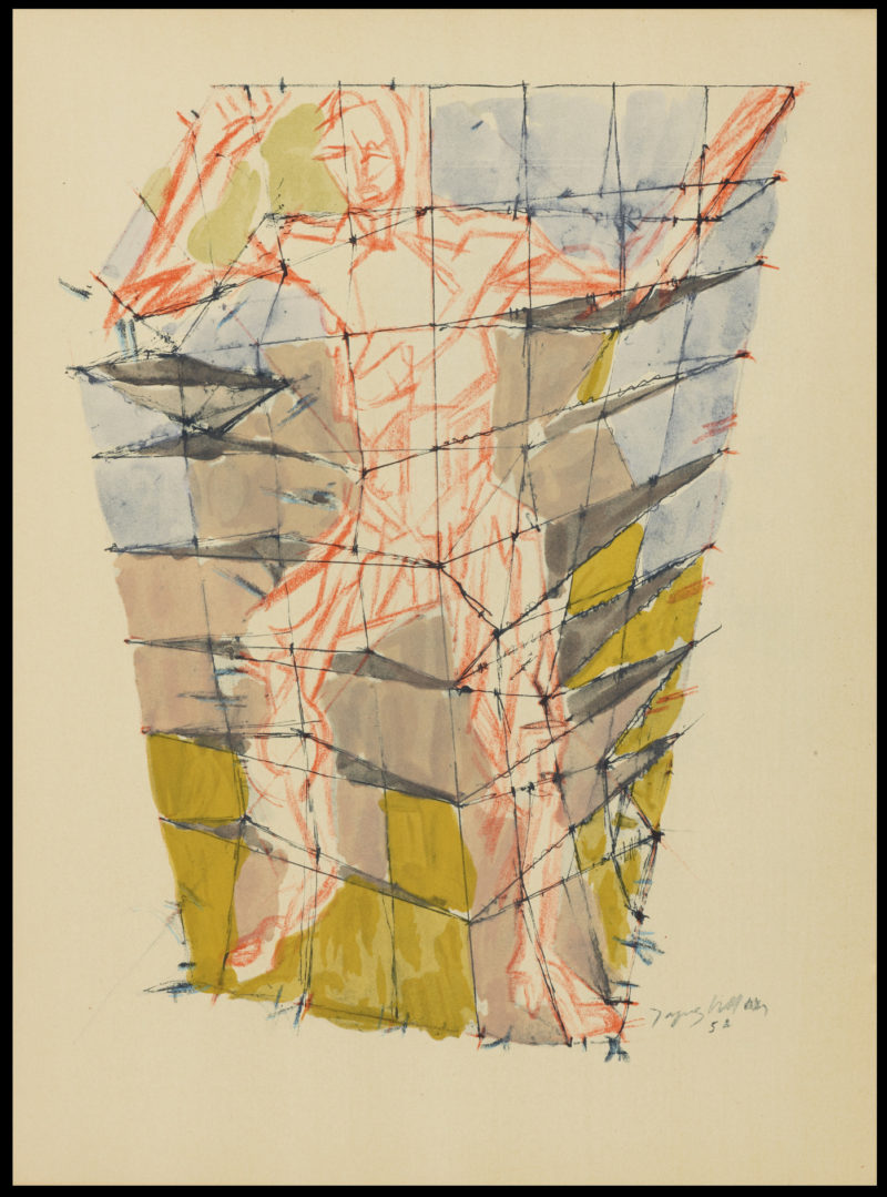 Jacques Villon - En colère, 1959 - Image 3