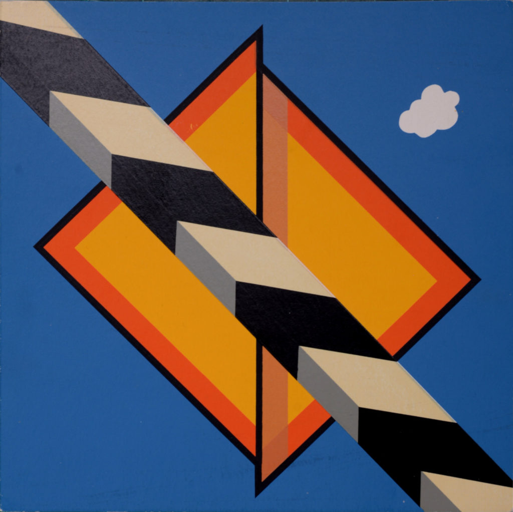 Allan D'Arcangelo - Composition, 1969