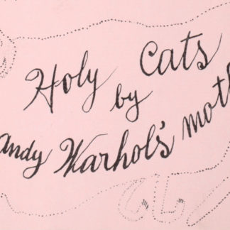 Andy Warhol : Holy Cats, c. 1957