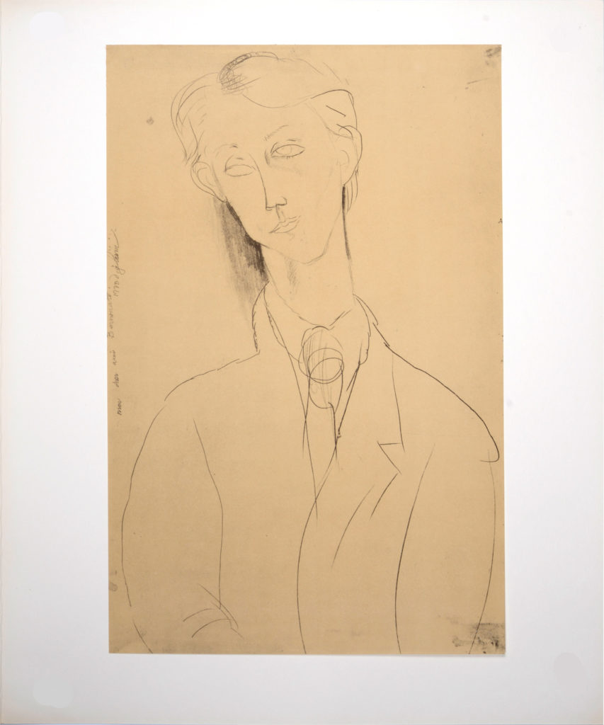Amedeo Modigliani (After) - Jeune élégant, 1959 - Image 2
