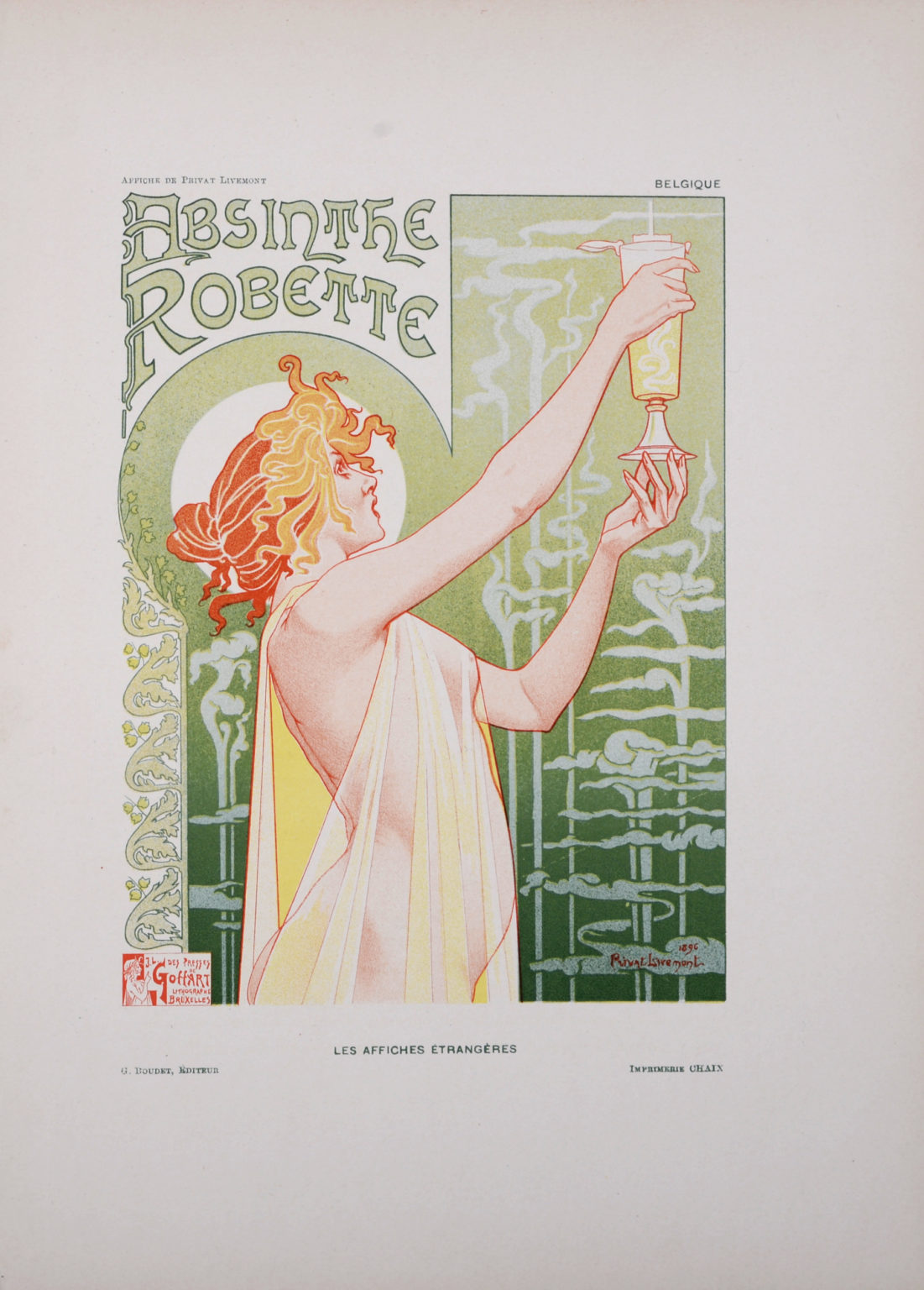 Privat Livemont - Absinthe Robette, C. 1897 