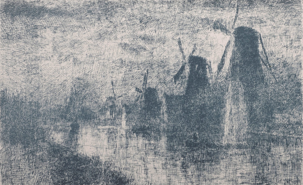 Albert Lebourg - Moulins sur la Schie, 1897