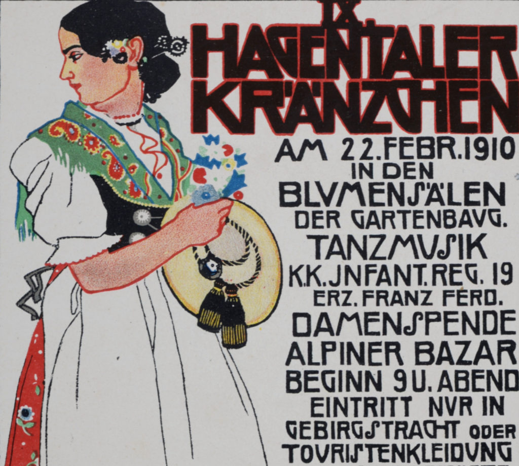 Franz Sühser - Hagentaler Kränzchen, c. 1910 - Wiener Werstätte Secession