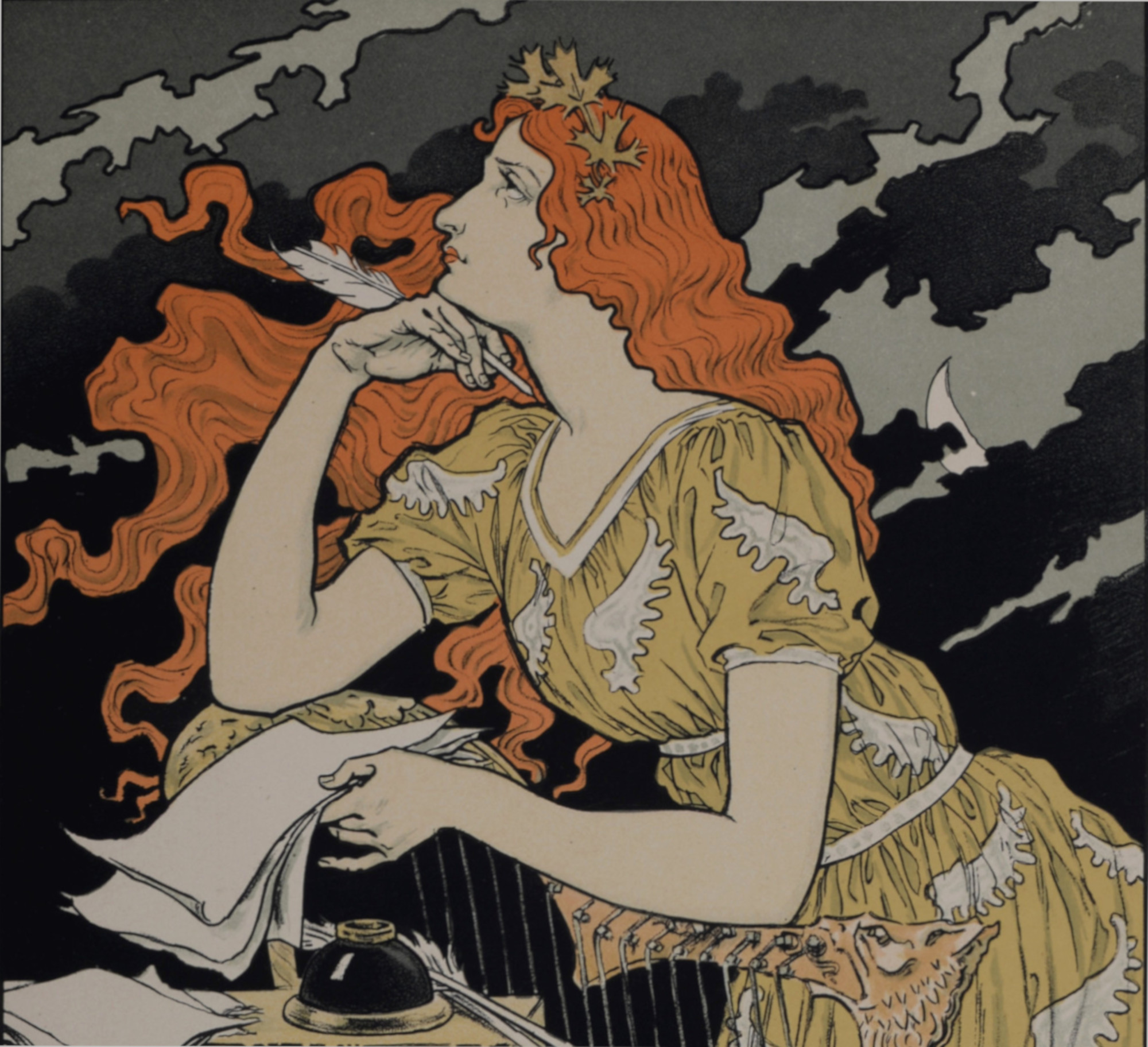 Eugène Grasset - Les Maîtres de l'Affiche : Encre L. Marquet, 1899