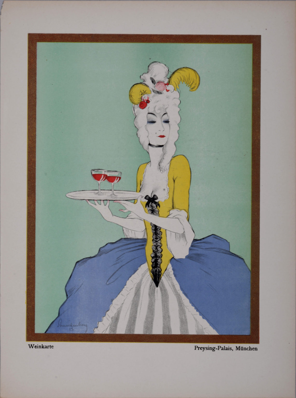 Walter Schnackenberg - Preysing-Palais & Orientalisches Fest, 1922 - Image 2