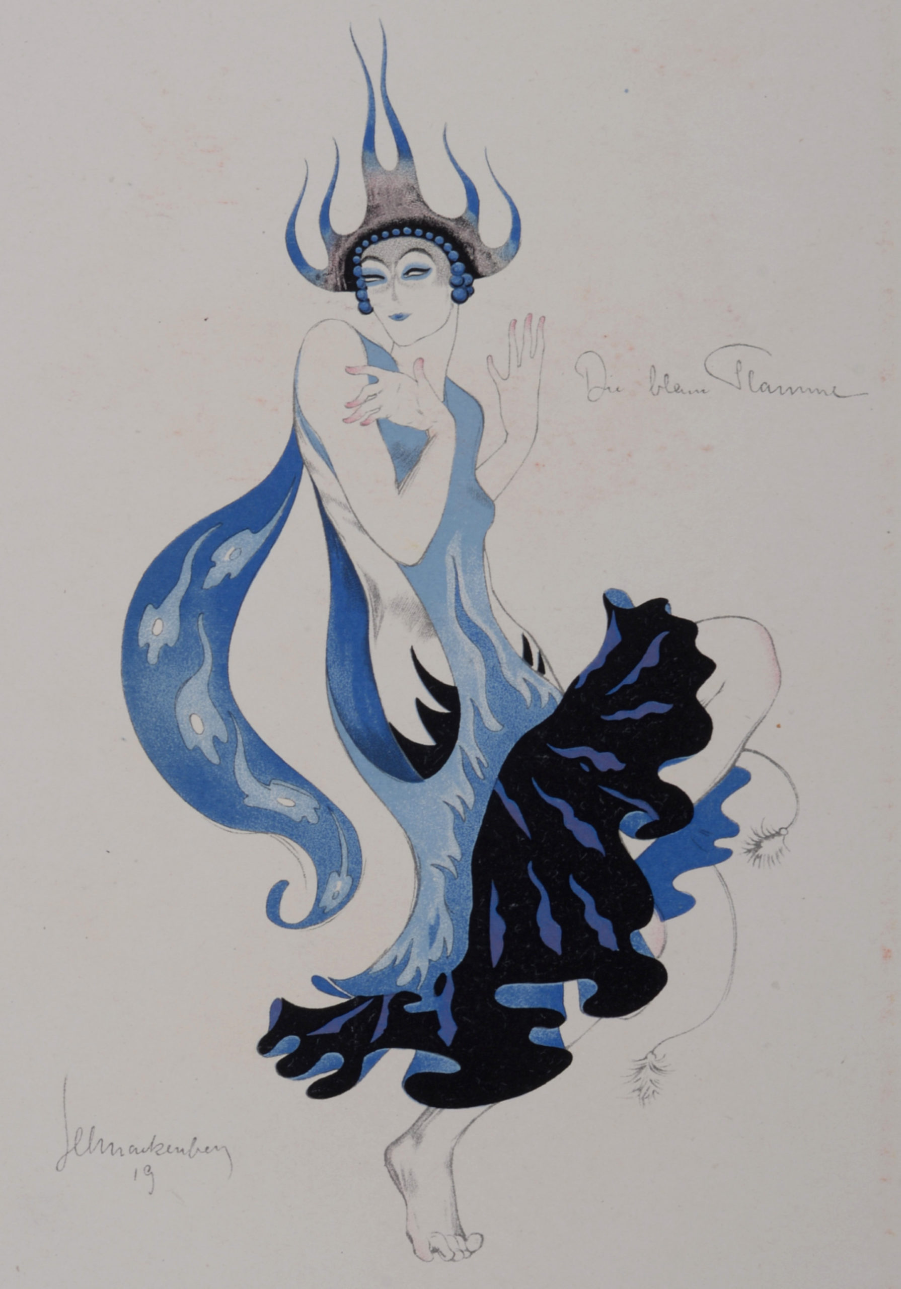 Walter Schnackenberg - Maria Hagen & Die blaue Flamme, 1922