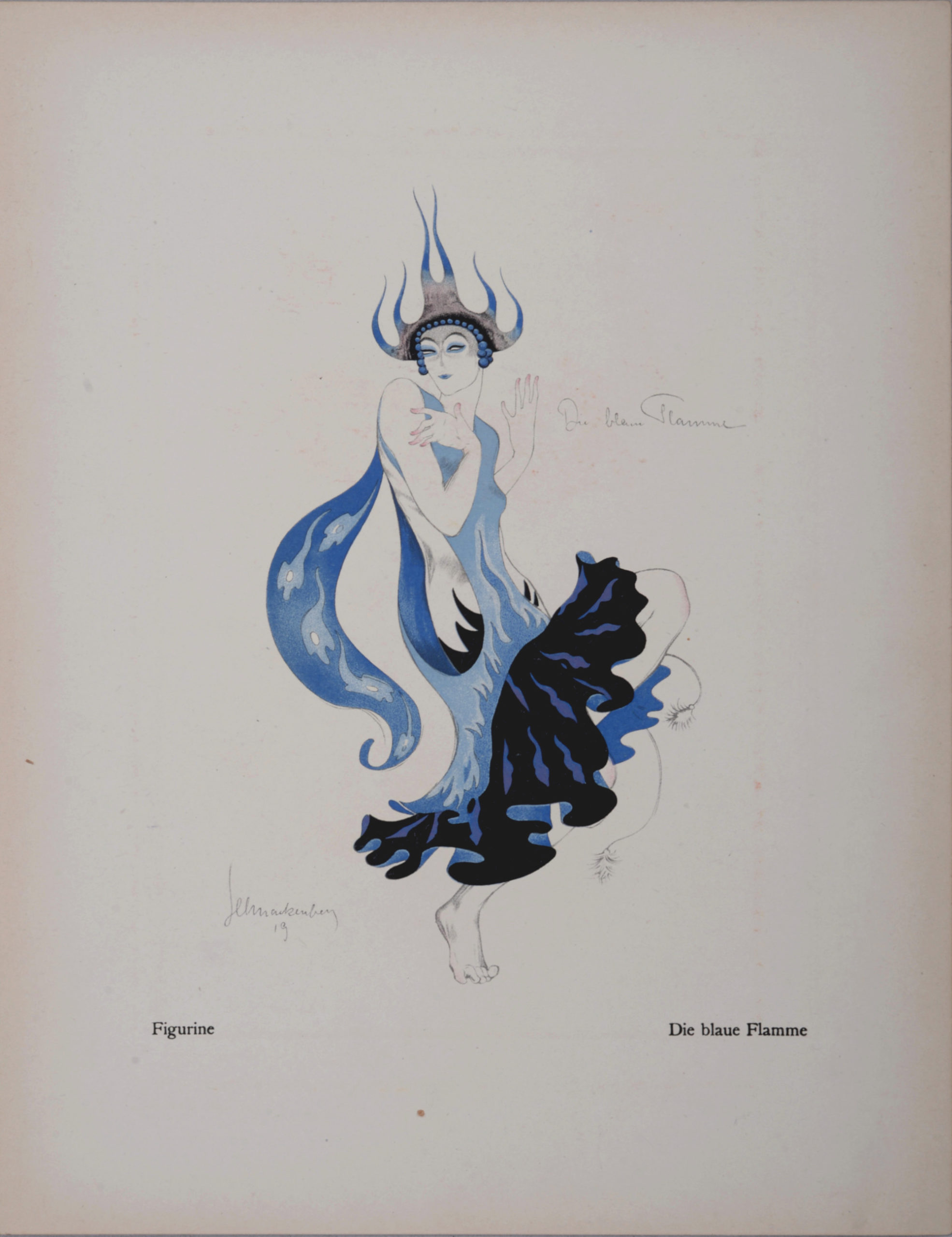 Walter Schnackenberg - Maria Hagen & Die blaue Flamme, 1922 - Image 2