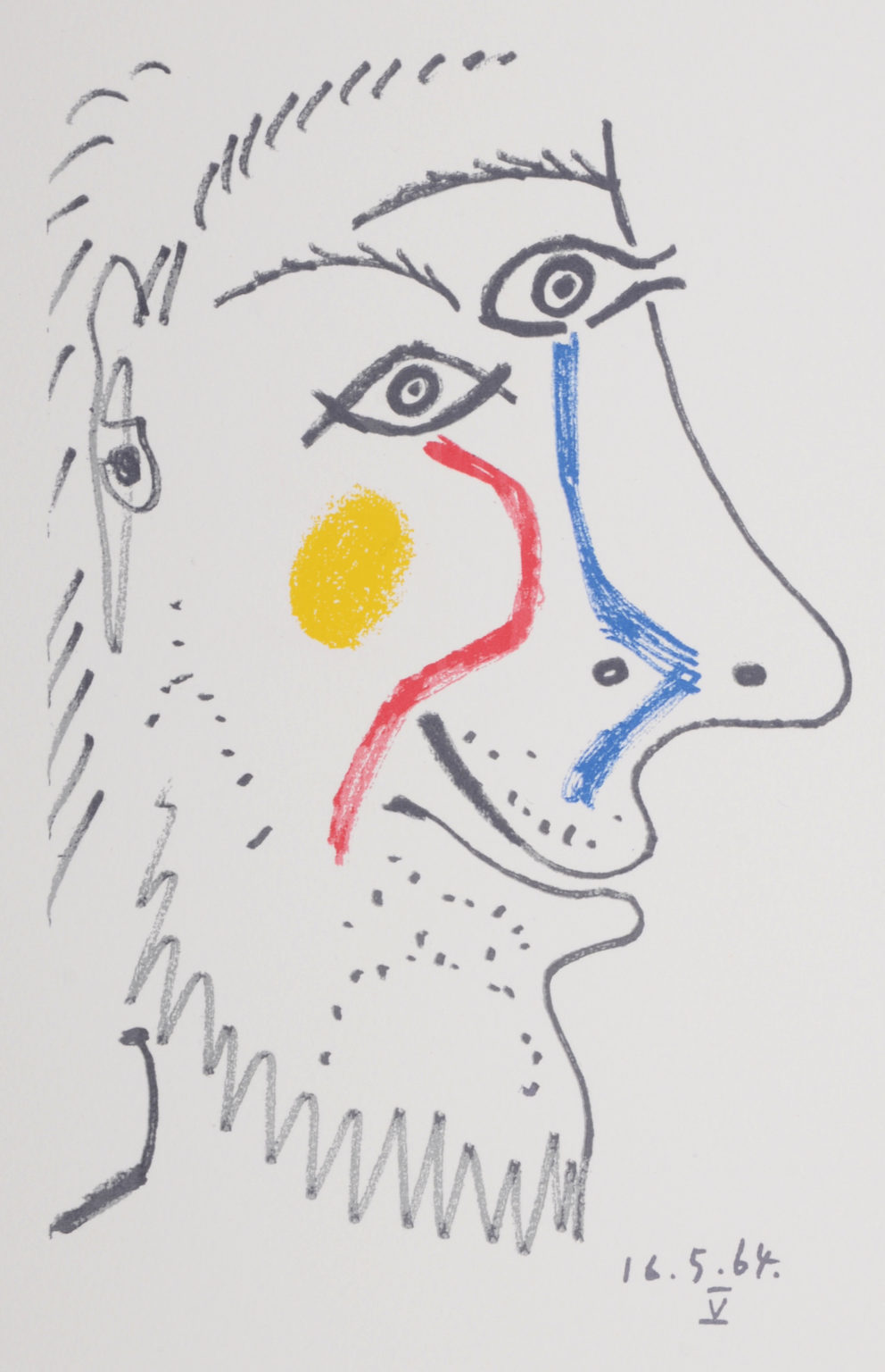Pablo Picasso (d'après) - Le Goût du Bonheur (T), 1970