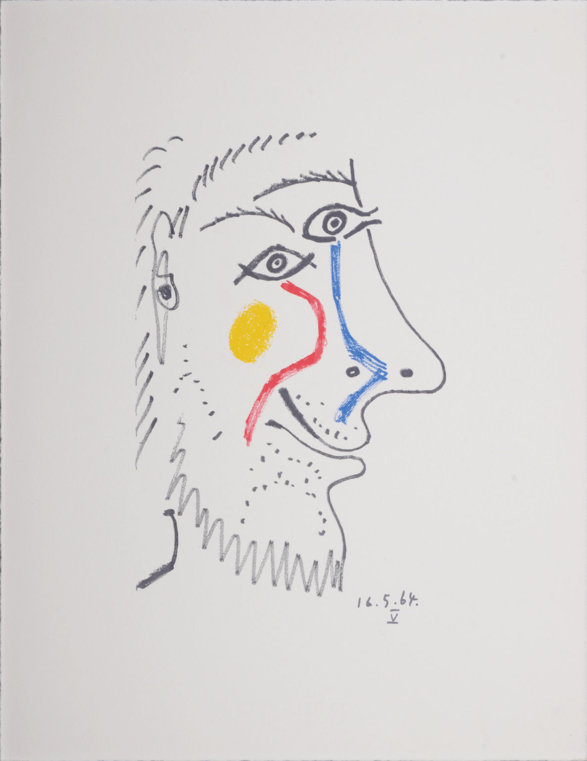 Pablo Picasso (d'après) - Le Goût du Bonheur (T), 1970 – Image 2