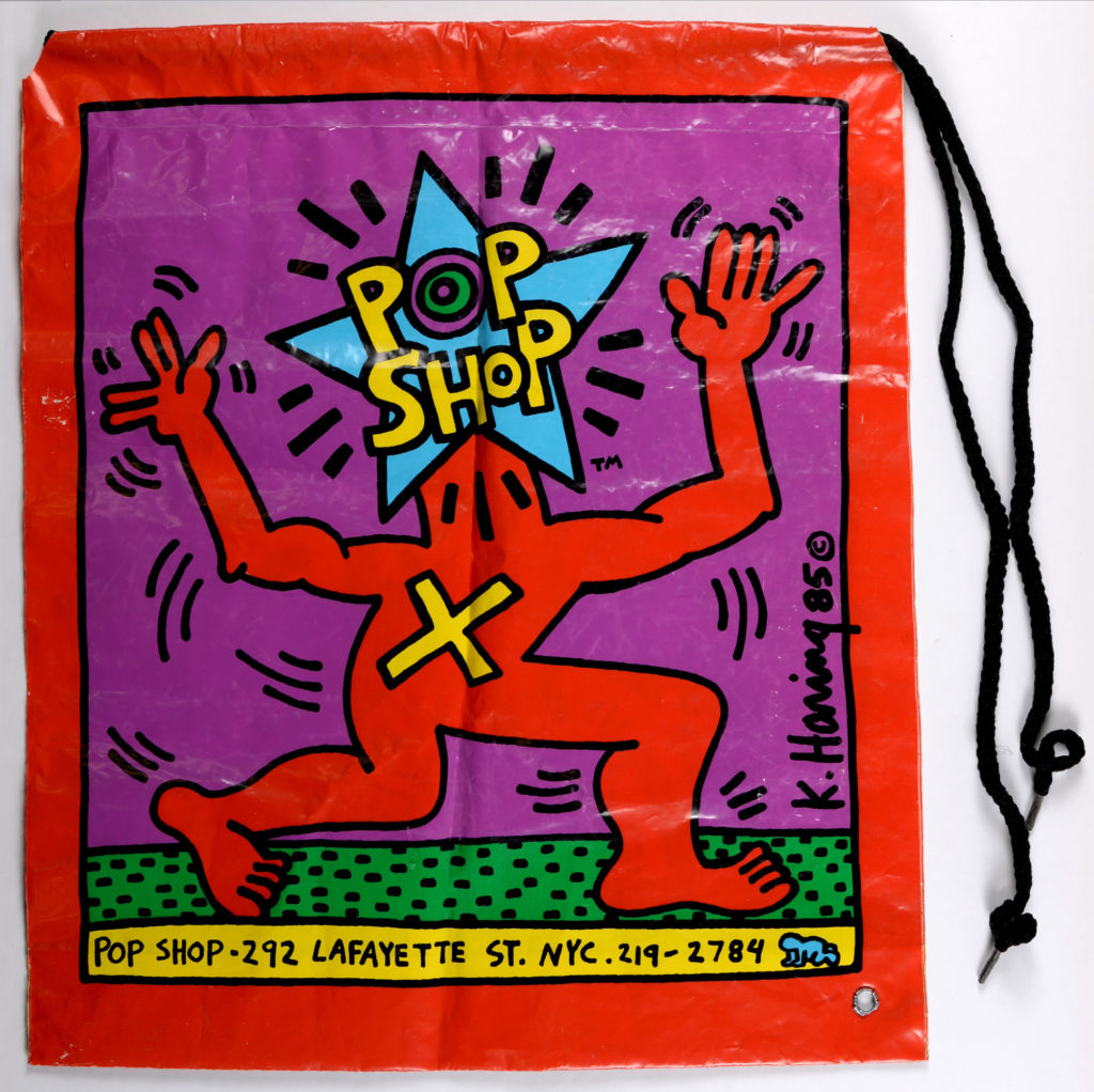 Keith Haring - Pop shop Bag, 1986