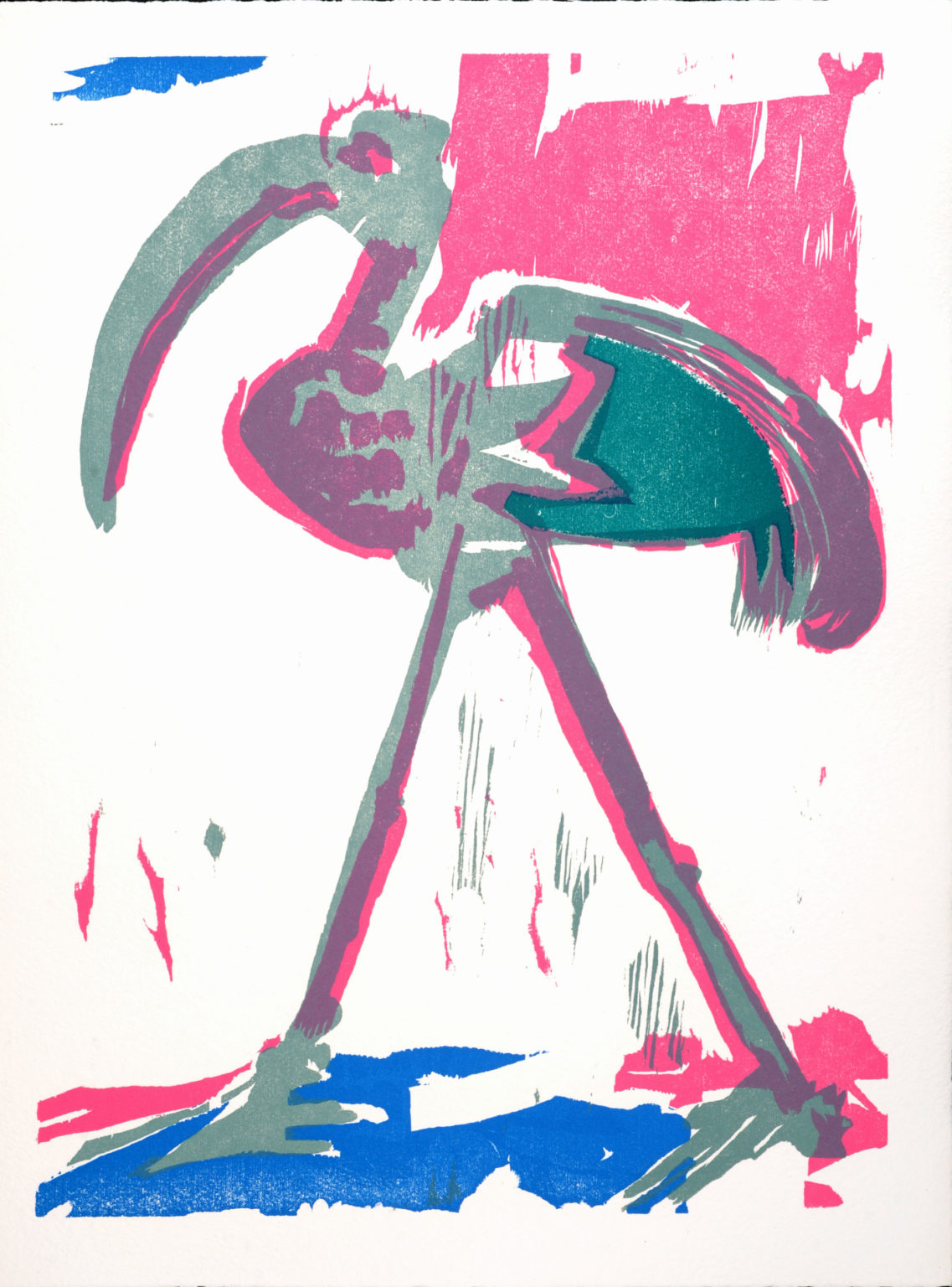Bernard Lorjou - L'Ibis, 1965