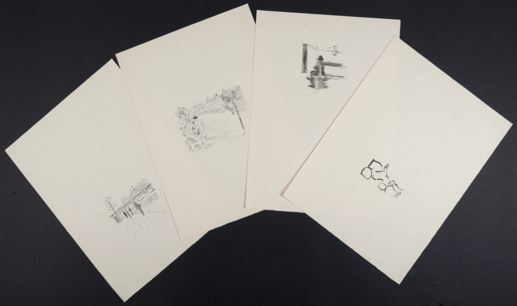 Albert Marquet - Rhapsodie Parisienne, 1950 - Suite de 19 lithographies