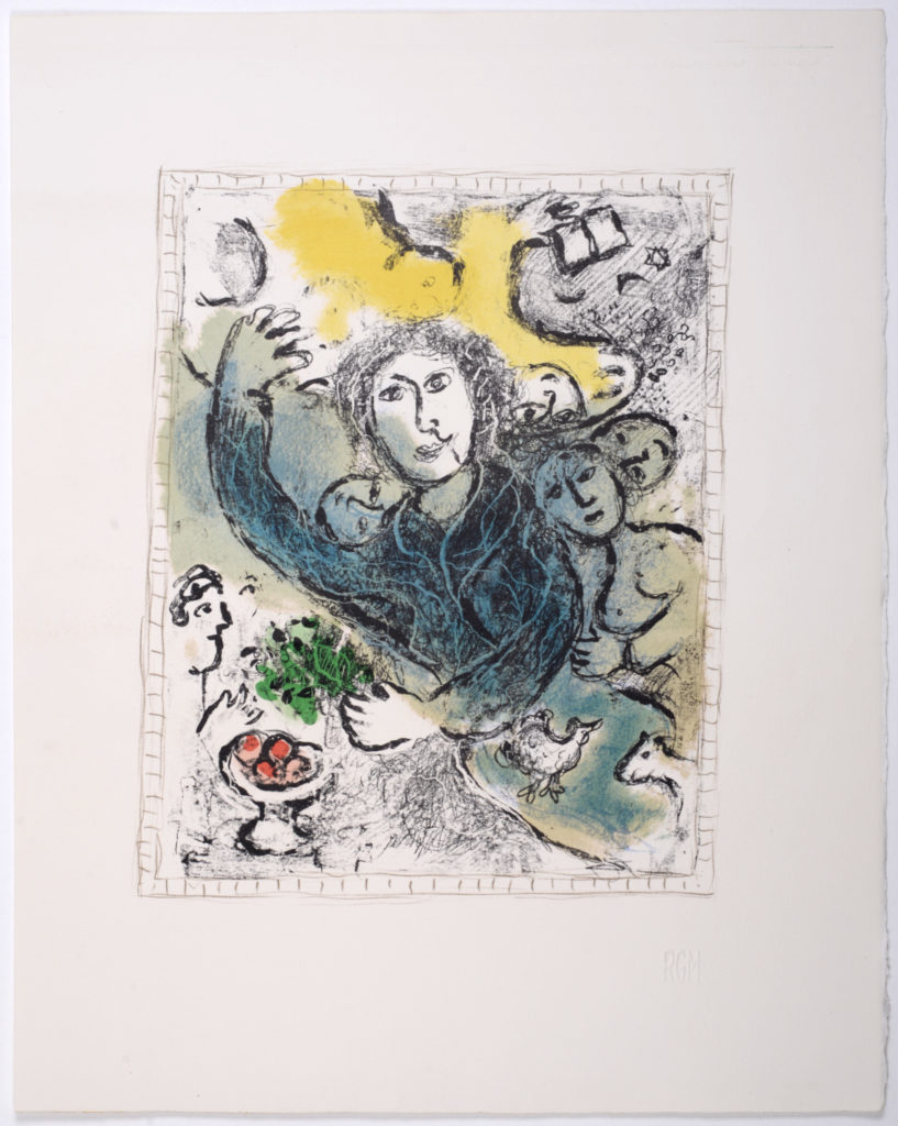Marc Chagall - L'Artiste II, 1978 - Very scarce! - Image 2